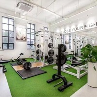 Ensemble d'équipements de fitness à domicile en acier massif pour femmes : Appareil de tirage dorsal, Machine pour cuisses intérieures/extérieures, Hack Squat, Glute Bridge