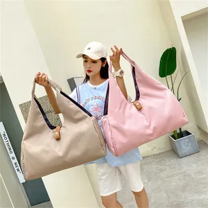 Bolsa organizadora de poliéster con logotipo personalizado, bolso de viaje deportivo Unisex con soporte para esterilla de Yoga, barato, venta al por mayor - Product Image 2