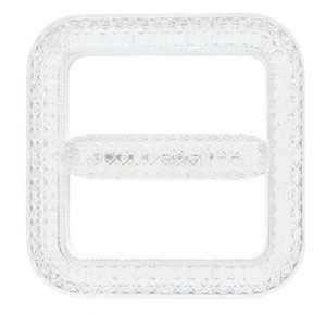 Paneles de Luz LED Aurora de Cristal, 18W 24W, 24cm 18cm, E27, Forma de Anillo, 3000K 4000K 6000K CCT, Blanco Cálido Suave, Blanco Neutro, 180mm - Product Image 4
