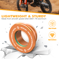 Entretoises de roue arrière NICECNC 25 mm pour KTM 125 250 350 450 SX/SX-F/XC/XC-F 2013-2020 2021 2022