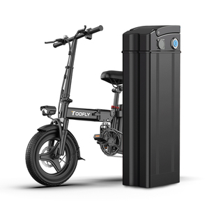 Batterie Lithium-Ion 48V 12.8Ah Pour Vélo Électrique - Compatible 500W à 1000W - Avec BMS Et Chargeur - Installation Facile