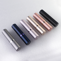 Coffrets découverte d'huiles essentielles de haute qualité 5 ml, flacon vaporisateur de parfum à remplissage par le bas avec flacon en verre, coque en aluminium