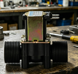 Válvula Solenoide de Plástico de Temperatura Media 2W 12V 24V 220V para Control de Agua, Aire y Gas, Certificación OEM GS, Orificio de Flujo de 25mm - Product Image 5