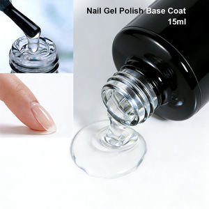 JOUS 60s Cure Nail Primer Base Gel Ultra Tipis Bernapas Mencegah Menguning Daya Rekat Kuat Mudah Dihapus Tanpa Beban Gel Polish - Product Image 3
