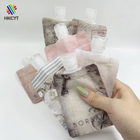 Recharge Mylar Squeeze Flip Sec Poche En Plastique Stand up Shampooing Crème Liquide De Lavage Cosmétique Emballage Sachet Poche Alimentaire SP LDPE