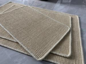 Dayanıklı kedi doğal Sisal Scratch Mat kanepe kanepe sandalye mobilya koruyucu - Product Image 4