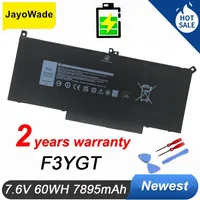 Batterie d'ordinateur portable F3YGT pour Dell Latitude 12 7000 E7280 E7290 E7380 E7390 E7480 E7490 F3YGT 2X39G DJ1J0