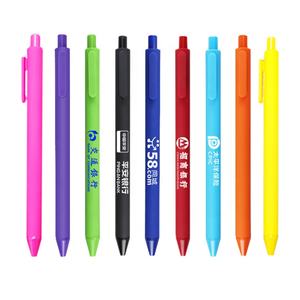 Pulpen Plastik Karet dengan Logo yang Dapat Disesuaikan untuk Penggunaan Promosi Lebar Tulisan 1.0mm Harga Pabrik - Product Image 2