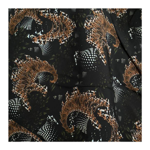 Của Phụ Nữ 92% Polyester <span class=keywords><strong>8</strong></span>% Spandex 4-Cách Căng In Vải <span class=keywords><strong>Twill</strong></span> Phong Cách Cho Hàng May Mặc Cho Cô Gái - Product Image 2