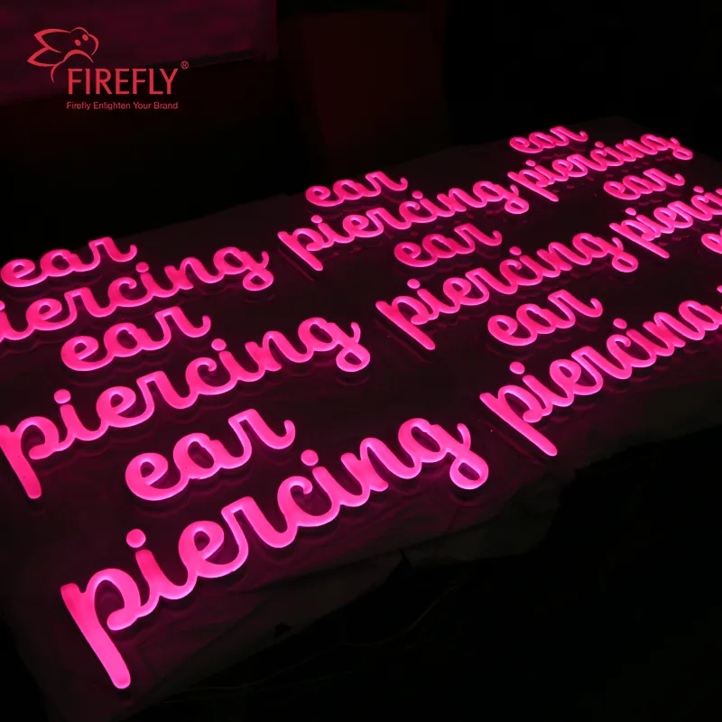 Sinal de luz de néon LED para festas e negócios, decoração personalizada em acrílico de alta qualidade com logotipo de luz de néon