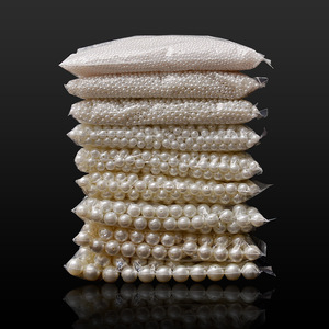 Perlas de Imitación Blancas de Plástico ABS al por Mayor, Fabricante de Perlas Sueltas Ofrece Perlas de Imitación Blancas Baratas - Product Image 1