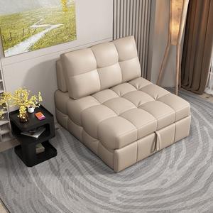 Sofá-<span class=keywords><strong>cama</strong></span> plegable de cuero de lujo moderno, sofá-<span class=keywords><strong>cama</strong></span> plegable con precios bajos, muebles de dormitorio y sala de estar - Product Image 6