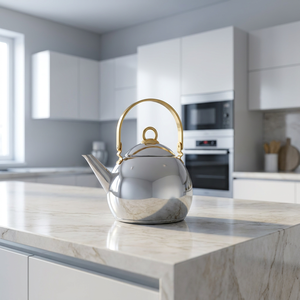 Potable Eco-Friendly Stainless Steel <strong>Kettle</strong> <strong>for</strong> Boiling Water with Pot Cover <strong>for</strong> Hotels <strong>for</strong> <strong>Gas</strong> Induction Cookers Stylish Design - Product Image 2