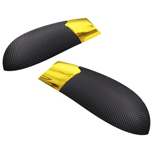 Poignées en caoutchouc antidérapantes chromées or, panneaux arrière de remplacement, rails latéraux pour manette Xbox Series X S - Product Image 6
