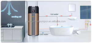 Calentador de Agua Monobloque Todo en Uno de 3.5kw con WiFi, Bomba de Calor de Alta Eficiencia, Caldera Solar R32, Capacidad de Refrigeración de 300L - Product Image 4