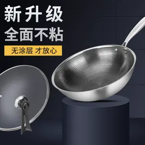 調理鍋とフライパン調理器具セットガラス蓋付きステンレス鋼