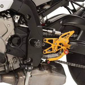 ที่วางเท้าด้านหลังแบบปรับได้สำหรับรถ BMW S1000RR 2009-2014/S1000R 2010-2016สำหรับผู้ขับขี่รถจักรยานยนต์อุปกรณ์เสริมเท้าที่สะดวกสบาย - Product Image 5