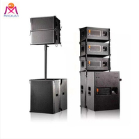 Altavoces profesionales de audio activo, 12 pulgadas, subwoofer, línea de matriz