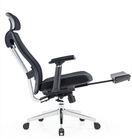 Chaise de bureau ergonomique moderne haut de gamme, inclinable, personnalisable, en maille, pour le gaming, le travail sur ordinateur, pivotante, pour bureau de direction et atelier