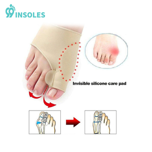 99insole Unisexe Lycra Sockings Orthopédiques en Gel SEBS <span class=keywords><strong>pour</strong></span> <span class=keywords><strong>Hallux</strong></span> <span class=keywords><strong>Valgus</strong></span> et Séparateurs d'orteils <span class=keywords><strong>pour</strong></span> les Buniones - Product Image 2