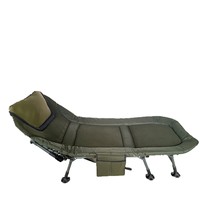 Lit d'appoint pliant tout-terrain en fer de style européen, réglable en hauteur, extra-large, pour la sieste, usage domestique et extérieur, directement de l'usine