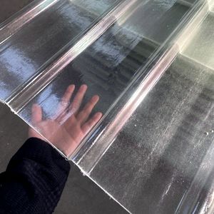 Toiture <span class=keywords><strong>en</strong></span> FRP, plaque de toiture transparente, tuile de toiture <span class=keywords><strong>en</strong></span> fibre de verre - Product Image 2