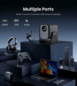 Proyector X5AR Android 14 Inteligente Inalámbrico Wifi con Decodificación 8K LCD para Estudio, Oficina y Visualización en el Dormitorio - Product Image 2