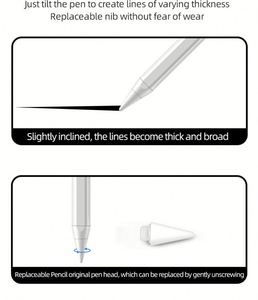 ปากกาสไตลัสแบบสัมผัสสำหรับ <span class=keywords><strong>Samsung</strong></span> Galaxy <span class=keywords><strong>Tab</strong></span> A <span class=keywords><strong>10.1</strong></span>(2016) แท็บเล็ต P585 P580หน้าจอสัมผัสปากกาสไตลัสที่ใช้งานอยู่ - Product Image 3