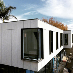 Panneau composite en aluminium Alumtimes PVDF ignifuge A2, plaque ACP, isolation thermique, revêtement mural miroir doré pour appartement - Product Image 1