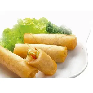 wholesale traditional crispy fried frozen home small vegetable vegan shrimp chicken filling restaurant