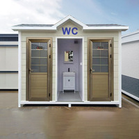 Toilettes préfabriquées portables de luxe écologiques et durables 2025 pour usage domestique et professionnel (atelier) – Idéales pour plusieurs personnes