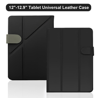 Vente flash - Étui universel rotatif pour tablette de 7 à 12,9 pouces, housse de protection en cuir PU pour tablette jusqu'à 12,9 pouces, fabriqué en PU