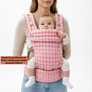 Tessuto a Quadretti e Pied-de-Poule Tinto in Filo ad Alta Resistenza del Colore, Direttamente dalla Fabbrica, in Tencel, Lino e Cotone Twill per Marsupi Personalizzati - Product Image 5