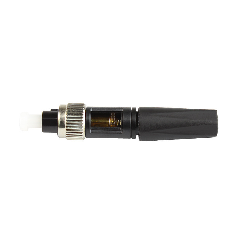 Integrado tipo de montaje rápido conector de fibra óptica FC UPC conector rápido