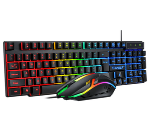 TF800 RGB键盘4合1游戏键盘鼠标耳机和键盘套件有线键盘游戏组合 - Product Image 6