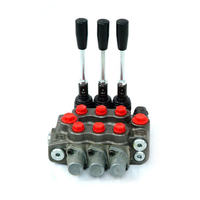 Vanne manuelle à commande hydraulique électro-solénoïde avec vanne de commande hydraulique proportionnelle à distance avec manette