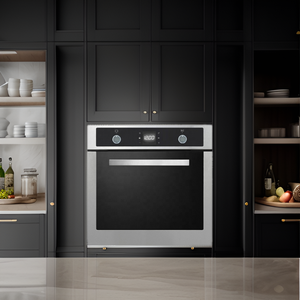 Grand <span class=keywords><strong>four</strong></span> électrique à convection de cuisine simple certifié ROHS avec plaque de cuisson intégrée pour hôtels et ménages - Product Image 3