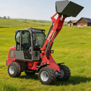 Mini-chargeuse sur pneus haute efficacité Euro V, capacité <span class=keywords><strong>1000</strong></span> kg, pour travaux agricoles et de construction, importée de Chine - Product Image 4