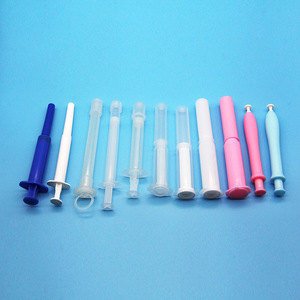 Alta quantità PP plastica 3g 3ml /5g 5ml monouso crema vaginale applicatore vuoto plastica Gel tubi - Product Image 3