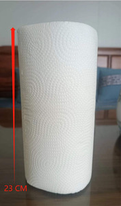 Rotoli di Carta <span class=keywords><strong>da</strong></span> <span class=keywords><strong>Cucina</strong></span> Bianca a 2 Veli in Pura Cellulosa Vergine per Uso Domestico - Product Image 5