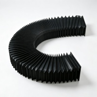 Jingzhan Cache-boudin accordéon CNC sur mesure (Nylon Acier) Flexible Télescopique Anti-poussière Anti-huile pour Rail de guidage de machine-outil