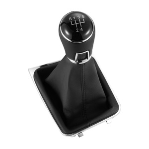 Poignée de levier de vitesse en cuir 5/6 vitesses pour Volkswagen Golf 7 GTI, ergonomique - Product Image 5