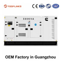 Groupe électrogène de secours silencieux Guangzhou 500 kVA 400 kW 500 kW 600 kW 700 kW 800 kW 900 kW 1000 kW à moteur diesel 6ZTAA13-G2 50 Hz