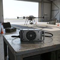 Convertisseur résonant LNLEE 1500W 58.8V 25A LLC pour drone électrique, chargeur rapide intelligent pour aéronefs professionnels