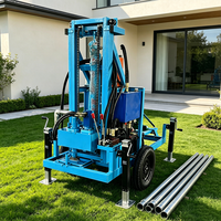 MIKTON MKD-150 – Foreuse hydraulique diesel portable pour puits d'eau, profondeur max. 180 m, pompe à moteur, structure simple, faible taux de défaillance, facile à utiliser