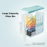 Filtre cascade mural ultra-silencieux JSD pour aquarium, filtration à éponge, purificateur d'eau externe pour aquarium