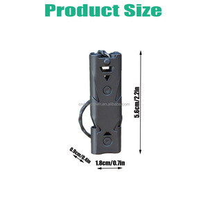Kit Tascabile EDC Urban Stealth |   Multi-tool + Bussola con Ammortizzazione a <span class=keywords><strong>Olio</strong></span> + Fischietto Piatto in Acciaio Inox in Marsupio Tattico per Pendolari - Product Image 3