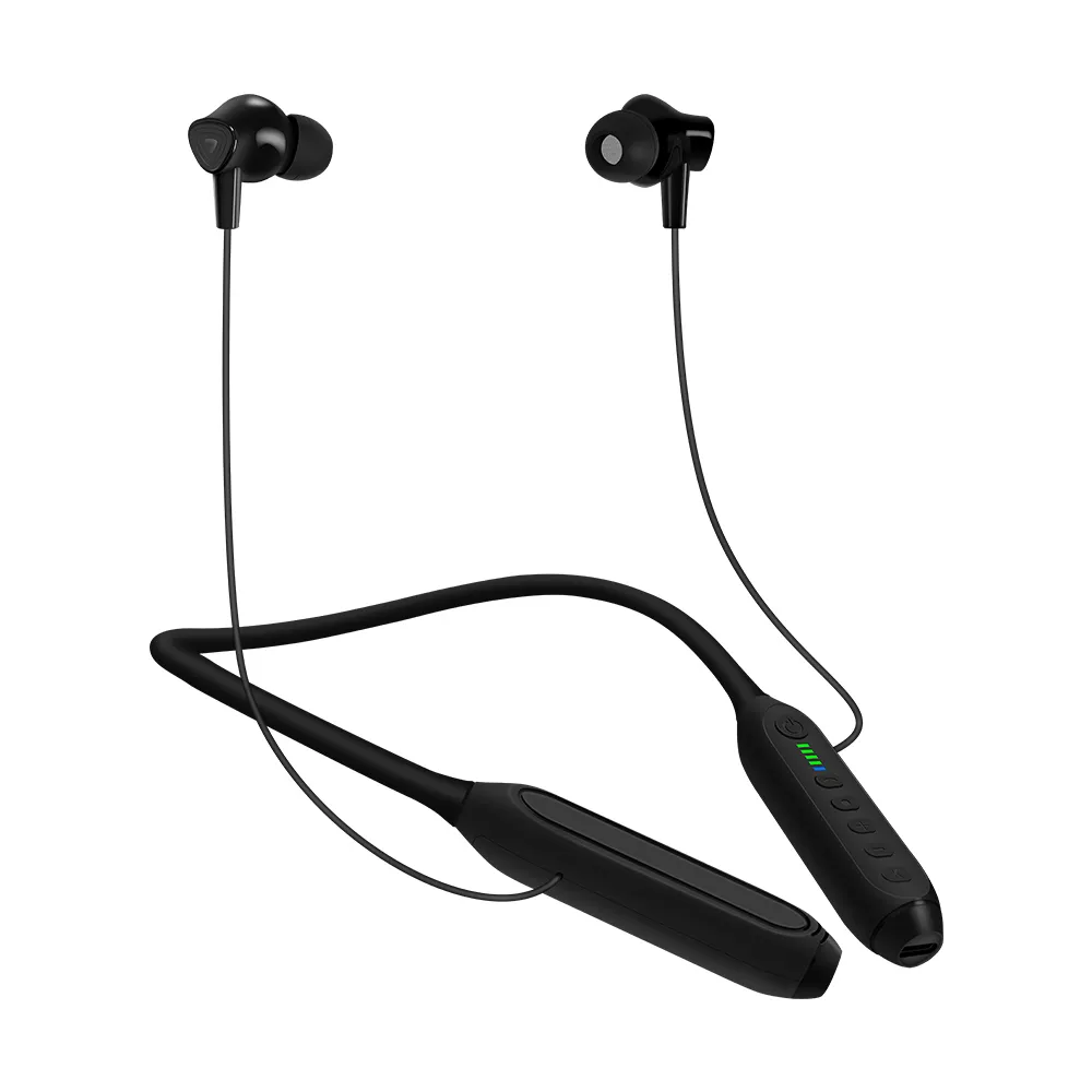 100 hours music time bluetooth wireless headset for games sport