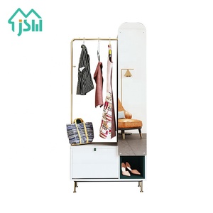 Luxury Living Room Furniture Convertible Mirrored <strong>Coat</strong> <strong>Rack</strong> Design Modern <strong>Storage</strong> Display <strong>Shoe</strong> <strong>Racks</strong> - Product Image 6