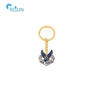 Porte-clés personnalisés en émail doux et dur, porte-clés de l'armée de l'<span class=keywords><strong>air</strong></span> américaine, pendentif, porte-clés personnalisé de l'armée de l'<span class=keywords><strong>air</strong></span> - Product Image 6